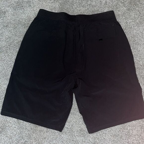 PrAna men’s 10” inseam Black Hiking Yoga gym work out Shorts 32-36 waist Large - Picture 5 of 6